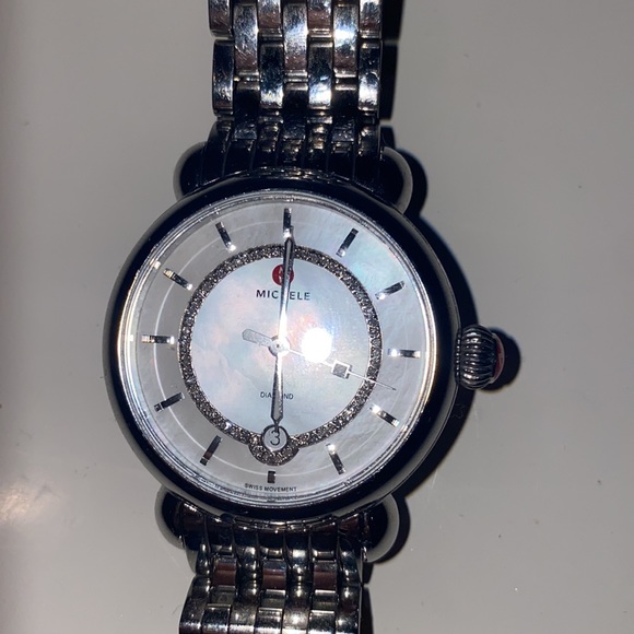 Michele watch with some diamonds